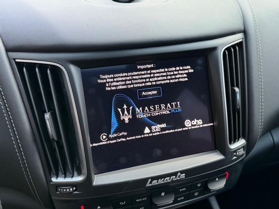MASERATI d'occasion LEVANTE 3 V6 430 S de 2017 Nice (06)﻿