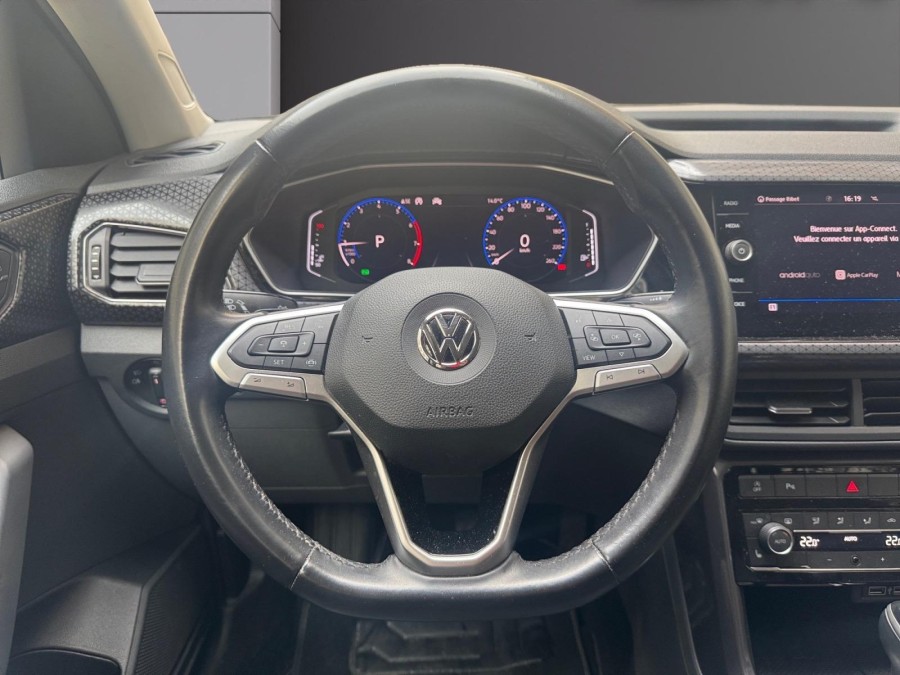 VOLKSWAGEN d'occasion T-CROSS 1.0 TSI 115 CARAT DSG de 2020 Paris 15