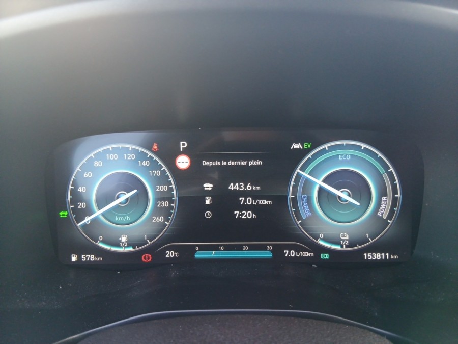 HYUNDAI d'occasion SANTAFE 1.6 TGDI 230 HYBRID EXCLUSIVE AUTO de 2021