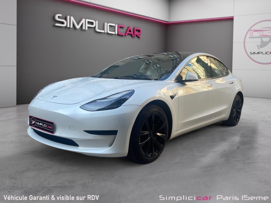 TESLA d'occasion MODEL3 AUTONOMIE STANDARD PLUS RWD de 2022 Paris 15