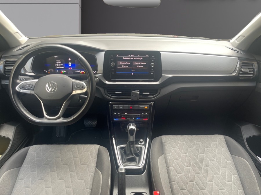 VOLKSWAGEN d'occasion T-CROSS 1 TSI 116 LIFE DSG AUTO de 2024 Paris