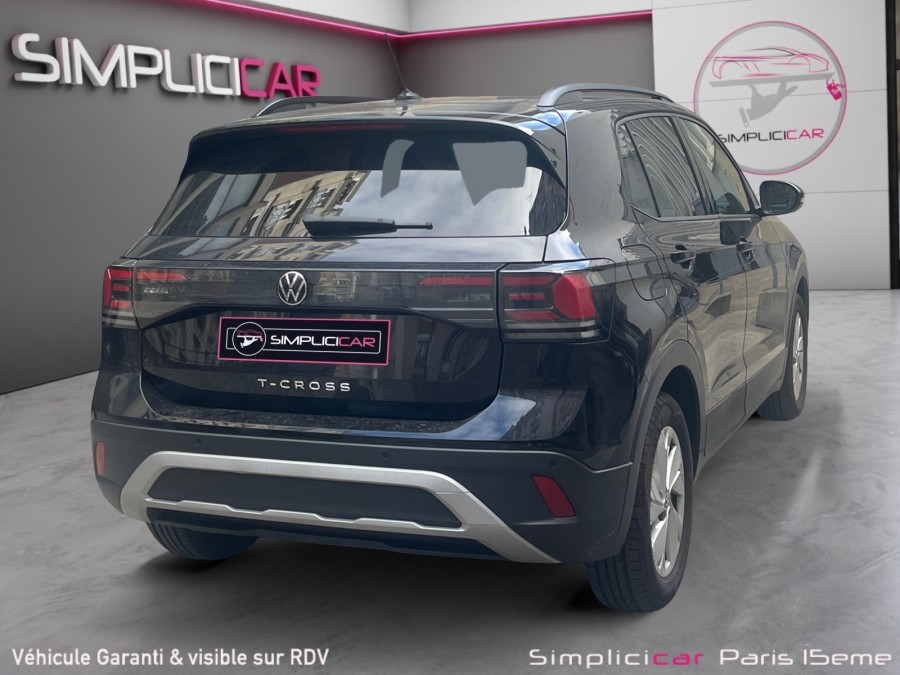 VOLKSWAGEN d'occasion T-CROSS 1 TSI 116 LIFE DSG AUTO de 2024 Paris