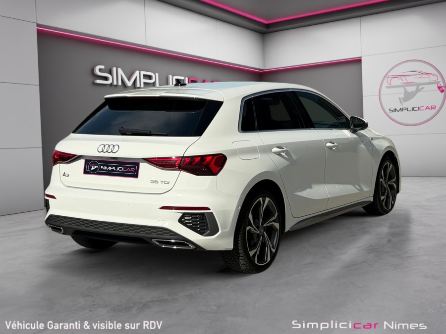 AUDI d'occasion A3 SPORTBACK 35 TDI 150 S TRONIC AUTO de 2021 Nîmes