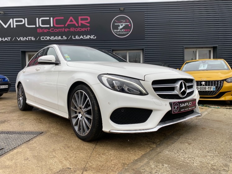 Mercedes classe c 300 h 7g-tronic plus amg line occasion brie-compte-robert (77) simplicicar simplicibike france
