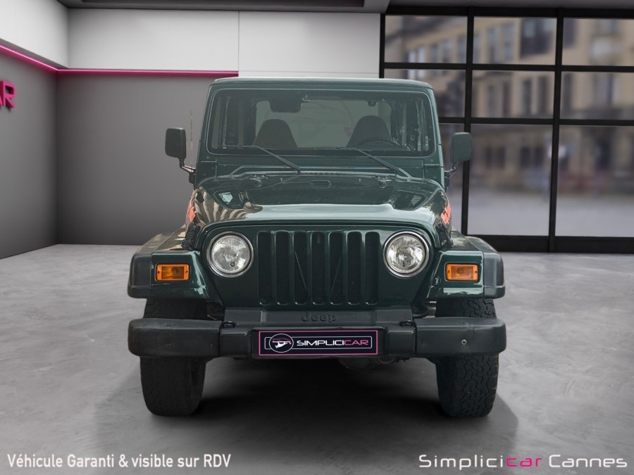 JEEP d'occasion WRANGLER 2.5 SPORT de 2001 Cannes (06)﻿
