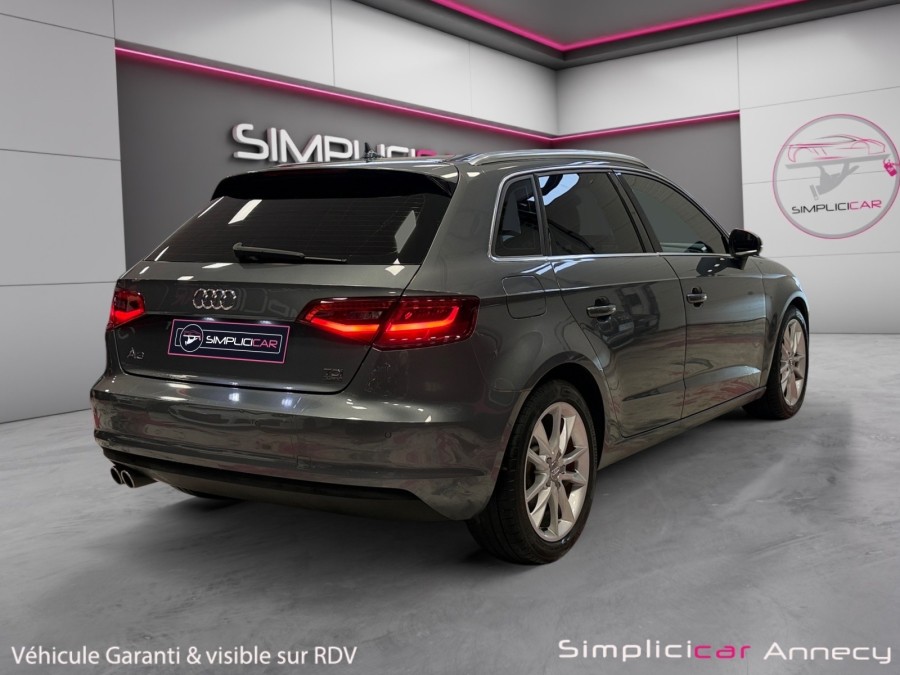 AUDI d'occasion A3 AUDI A3 SPORTBACK 2.0 TDI 184CH AMBITION LUXE S