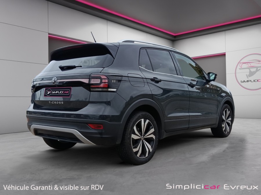 VOLKSWAGEN d'occasion T-CROSS 1.0 TSI 110 CARAT DSG de 2021 Evreux