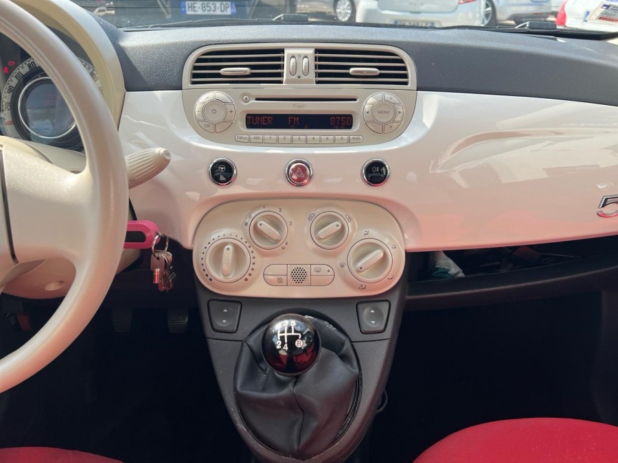FIAT d'occasion 500 1.2 8V 69 START AND STOP POP de 2009 Toulon Ouest