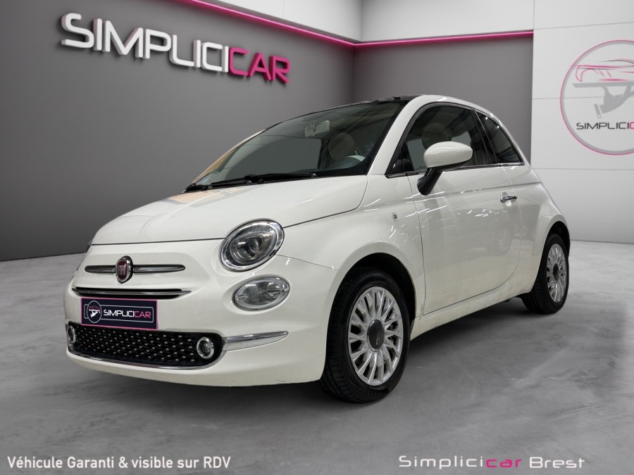 FIAT d'occasion 500 1.2 8V 70 LOUNGE de 2019 Brest (29)﻿