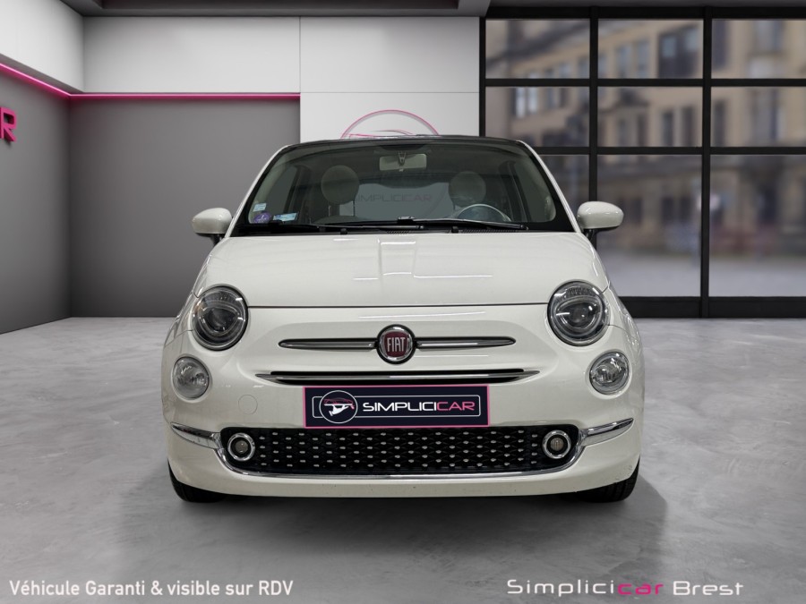 FIAT d'occasion 500 1.2 8V 70 LOUNGE de 2019 Brest (29)﻿