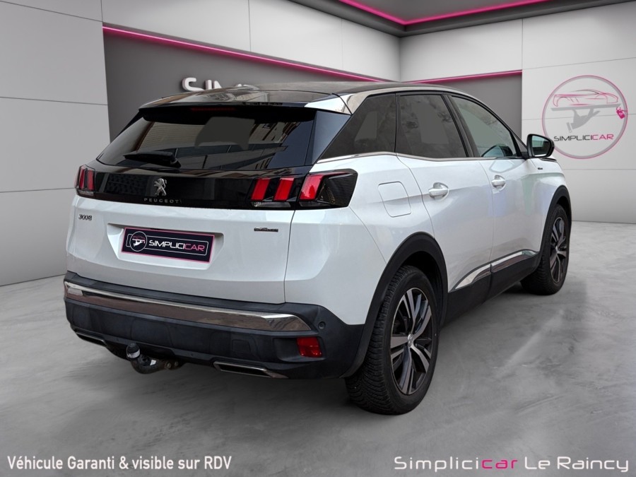 PEUGEOT d'occasion 3008 1.6 THP 165 GT LINE EAT de 2018 Le Raincy