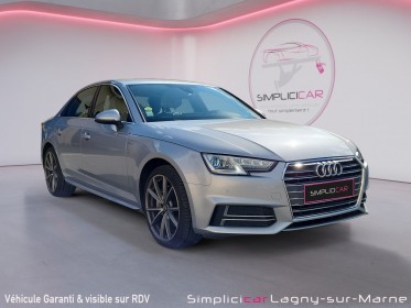 Audi a4 2.0 tdi ultra 190 ch s tronic 7 s line - entretien audi occasion simplicicar lagny  simplicicar simplicibike france