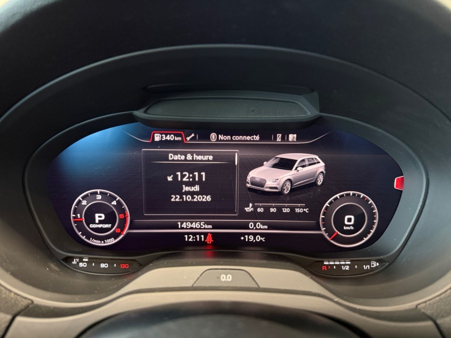 AUDI d'occasion A3 SPORTBACK 2 TDI 184 QUATTRO S TRONIC AUTO de 2016