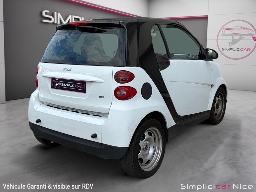 SMART d'occasion FORTWO PURE 45 CDI de 2008 Nice (06)﻿