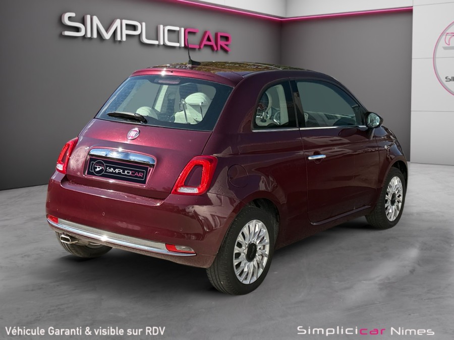 FIAT d'occasion 500 1.2 8V 69 Lounge de 2019 Nîmes (30)﻿