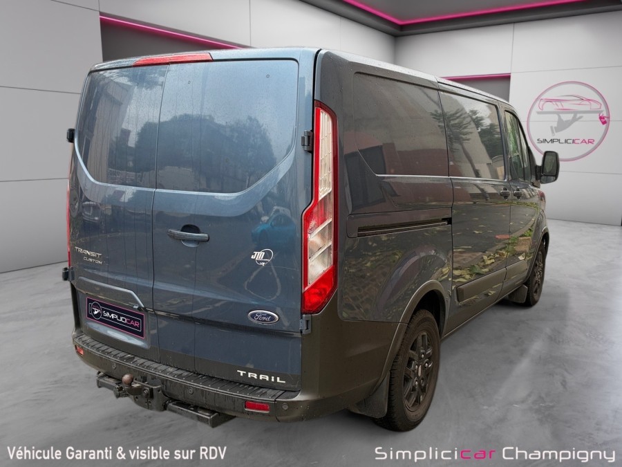 FORD d'occasion TRANSIT CUSTOM 300 L1H1 2.0 EcoBlue 130 Trail de 2023