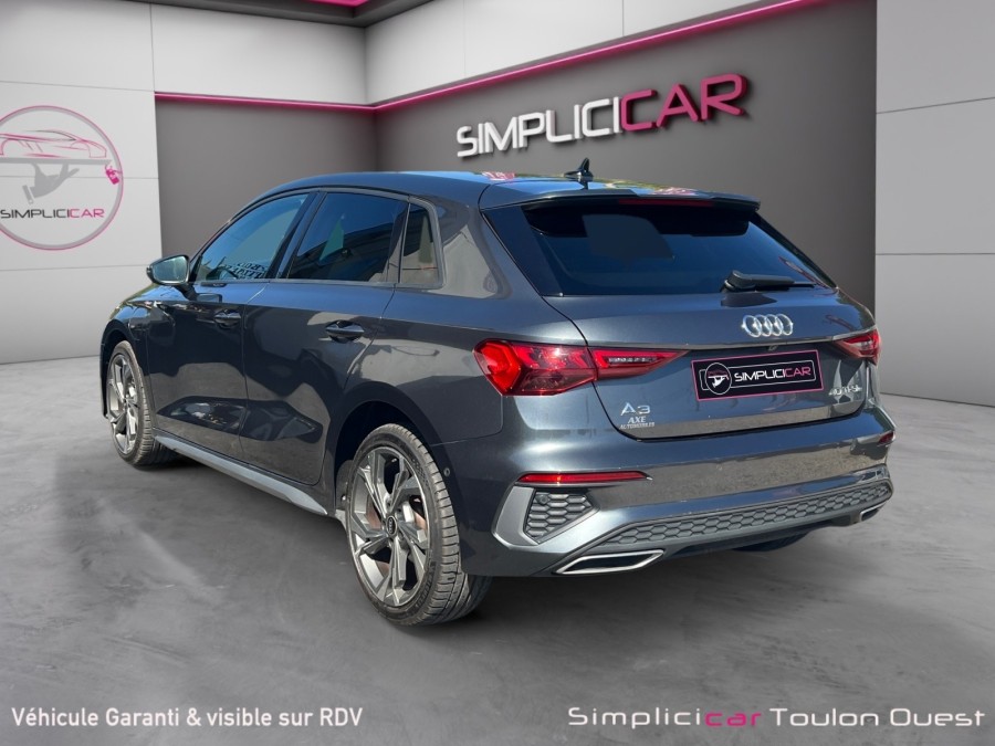 AUDI d'occasion A3 SPORTBACK 40 TFSI E 204 S TRONIC de 2021 Toulon