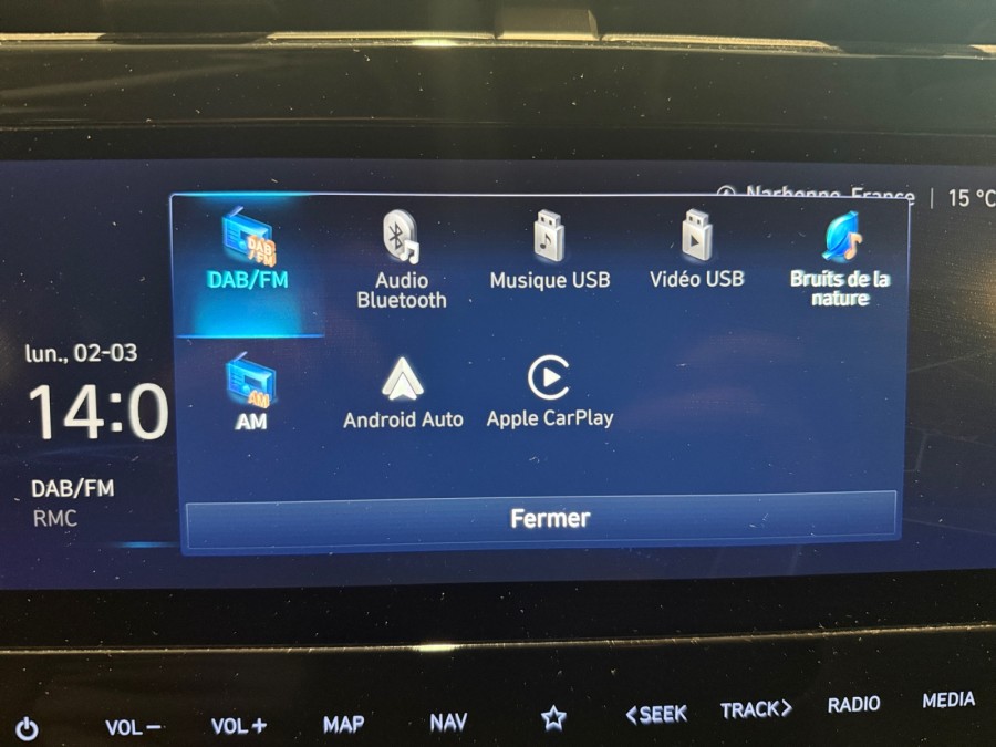 HYUNDAI d'occasion TUCSON HYB 265 de 2021 Narbonne (11)﻿