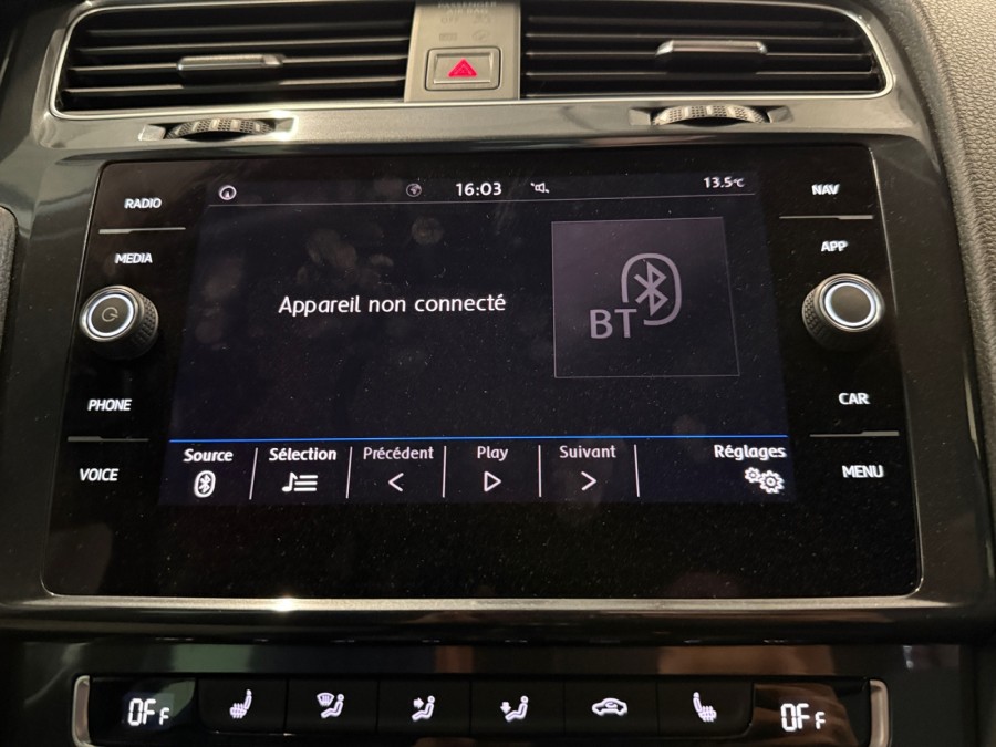 VOLKSWAGEN d'occasion GOLF 1.6 TDI 115 TRENDLINE BUSINESS de 2017