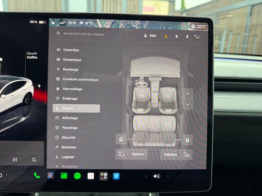 TESLA d'occasion MODEL Y STANDARD LONG RANGE de 2025 Rennes (35)﻿