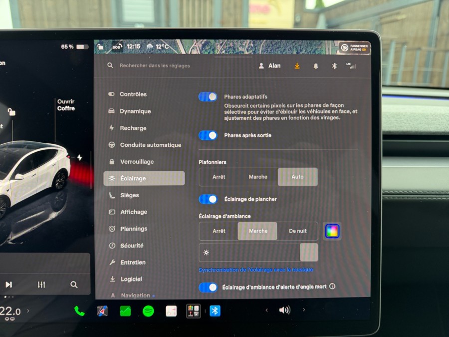 TESLA d'occasion MODEL Y STANDARD LONG RANGE de 2025 Rennes (35)﻿