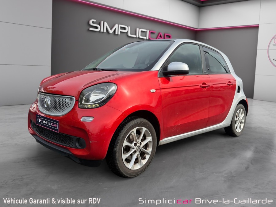 SMART d'occasion FORFOUR 90ch passion twinamic de 2016 Brive La