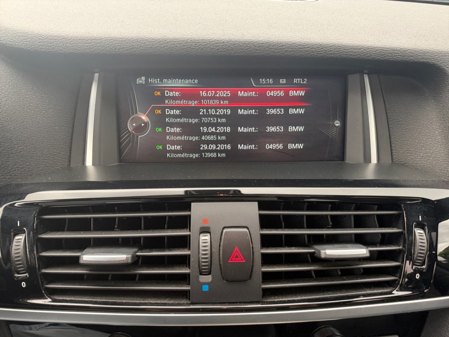BMW d'occasion X3 xDrive20dA 190ch Lounge de 2015 Brive La Gaillarde