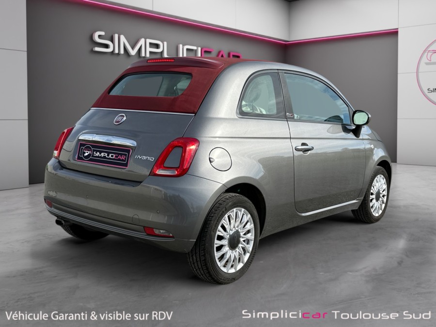 FIAT d'occasion 500 1.0 70ch BSG S&S Lounge Cabriolet de 2021