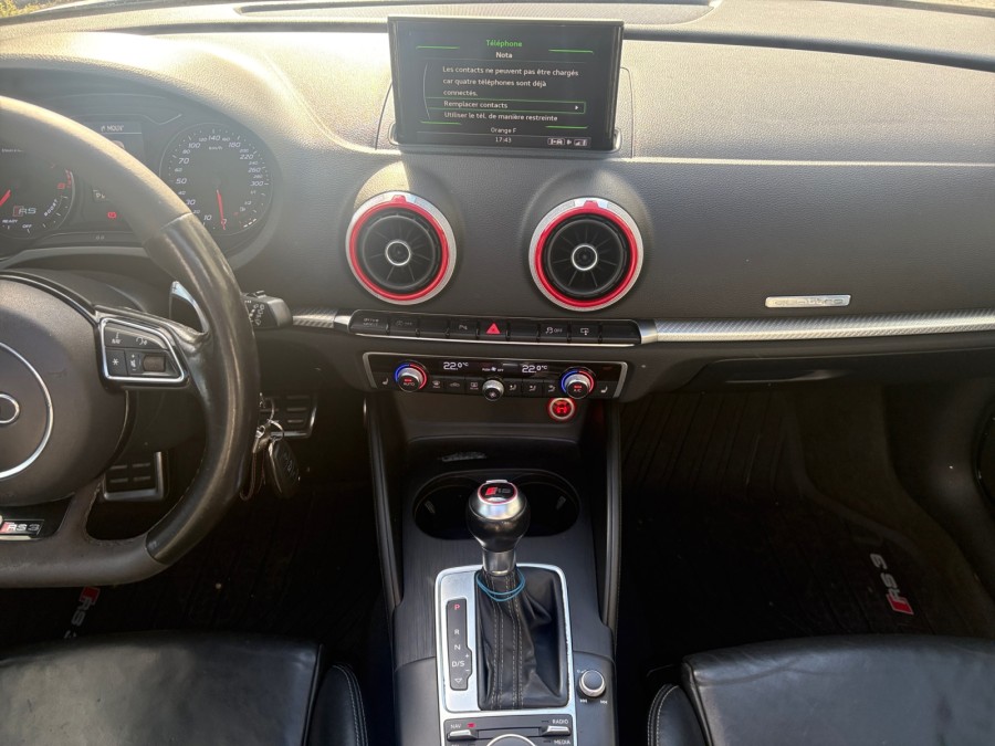AUDI d'occasion RS3 SPORTBACK 2.5 TFSI 367 QUATTRO S TRONIC de 2015