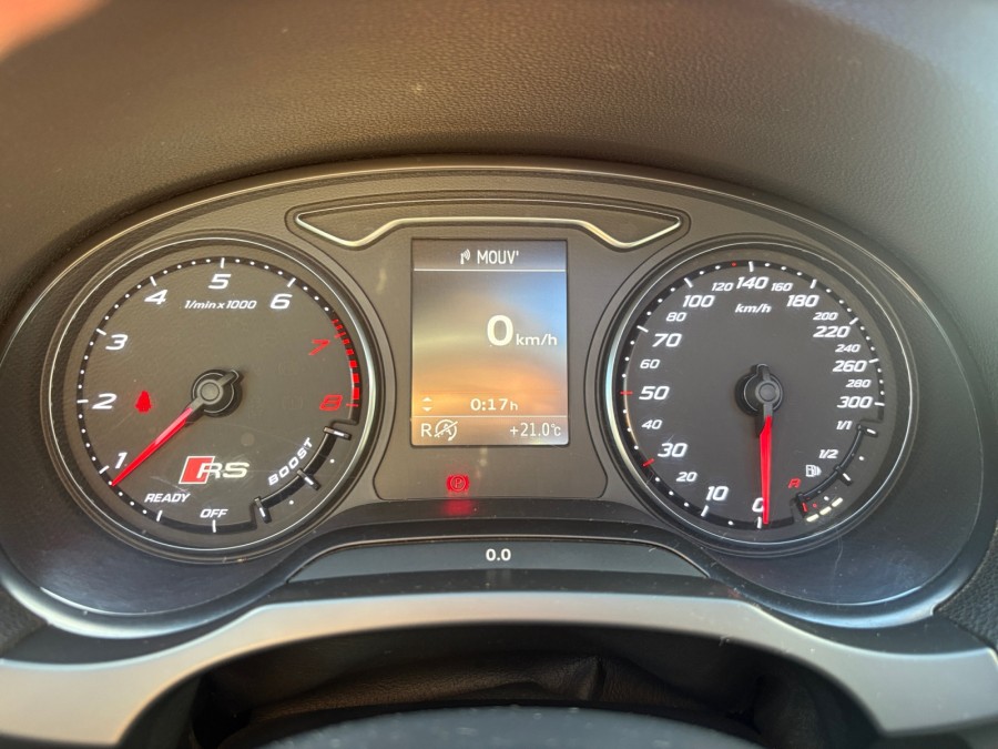 AUDI d'occasion RS3 SPORTBACK 2.5 TFSI 367 QUATTRO S TRONIC de 2015