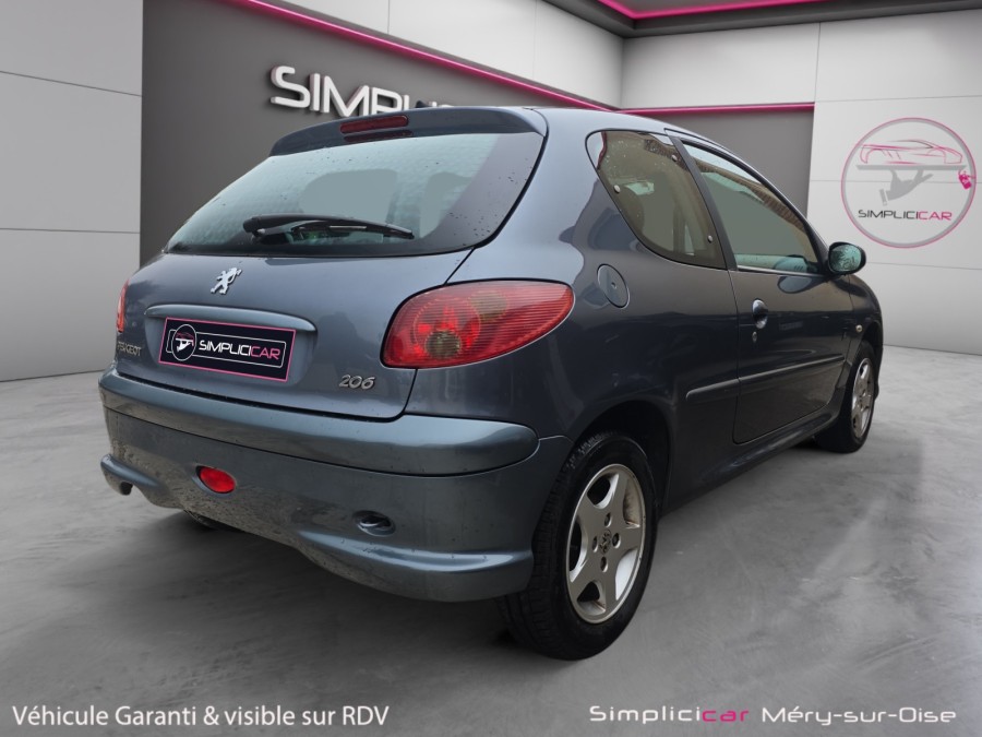PEUGEOT d'occasion 206 1.4 Trendy 3p de 2007 Méry Sur Oise (95)﻿