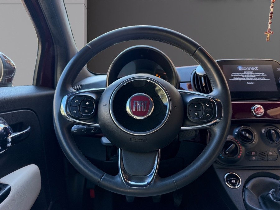 FIAT d'occasion 500 1.0 70ch BSG S&S Lounge de 2021 Cannes (06)﻿