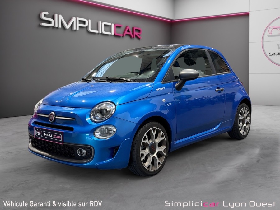 FIAT d'occasion 500 1 HYBRIDE SPORT de 2021 Lyon Ouest (69)﻿