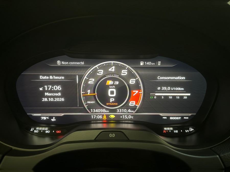 AUDI d'occasion S3 2.0 TFSI 310 S TRONIC de 2017 Bretigny Sur Orge