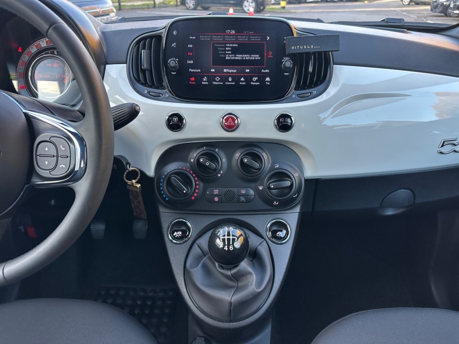FIAT d'occasion 500 Fiat 500 Hybrid 1.0 BSG 70ch de 2023 Brie Comte