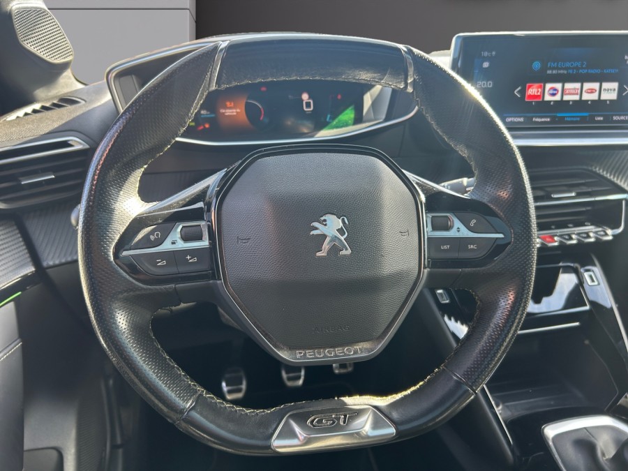 PEUGEOT d'occasion 208 PEUGEOT 208 GT LINE ESSENCE 100Ch de 2020