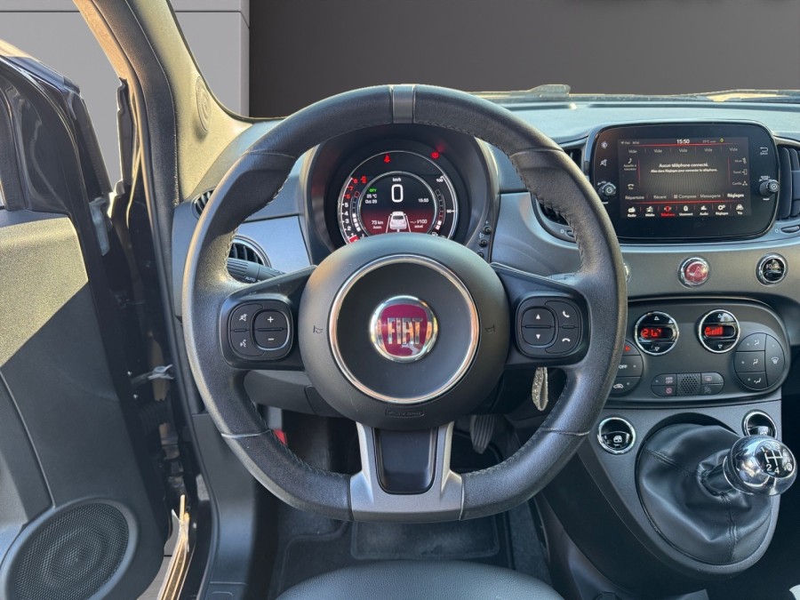 FIAT d'occasion 500 1.2 MPi 8V S&S 69 ch de 2019 La Ciotat (13)﻿