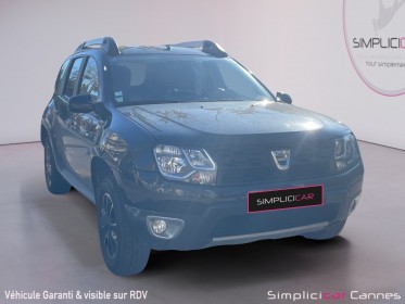Dacia duster tce 125 4x2 black touch 2017 occasion cannes (06) simplicicar simplicibike france