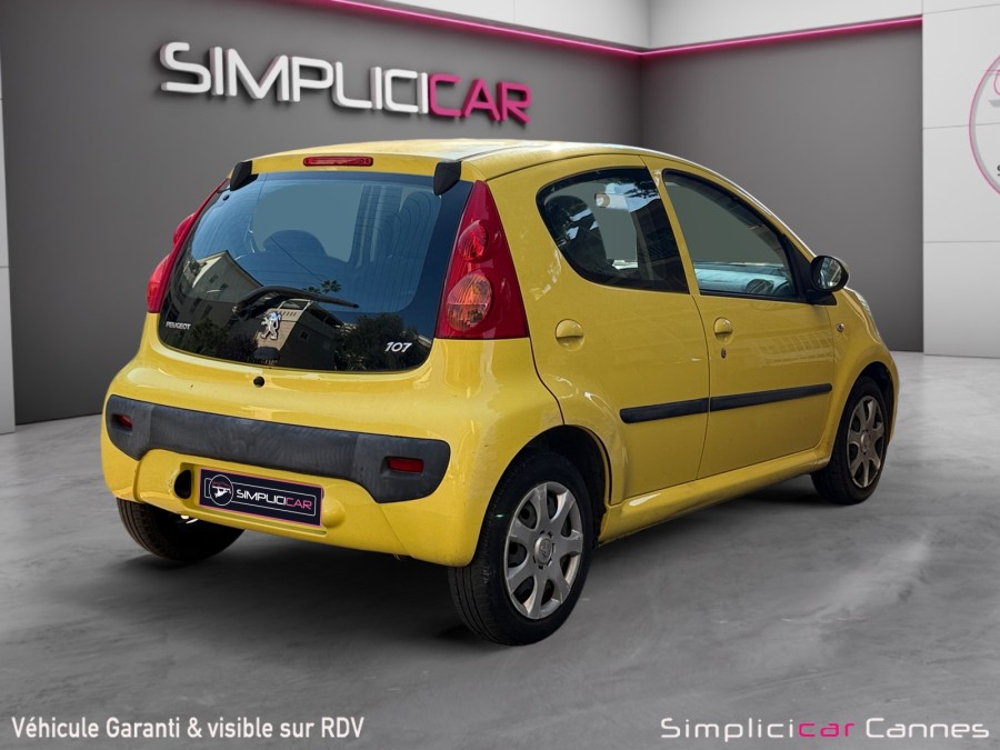 PEUGEOT d'occasion 107 1.0 12v Trendy Euro5 5p de 2011 Cannes (06)﻿