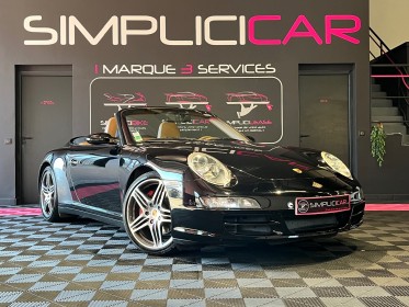 Porsche 911 carrera 4 cabriolet 997 s cabriolet 3.8i tiptronic s a garantie 12 mois occasion  simplicicar aix les bains...