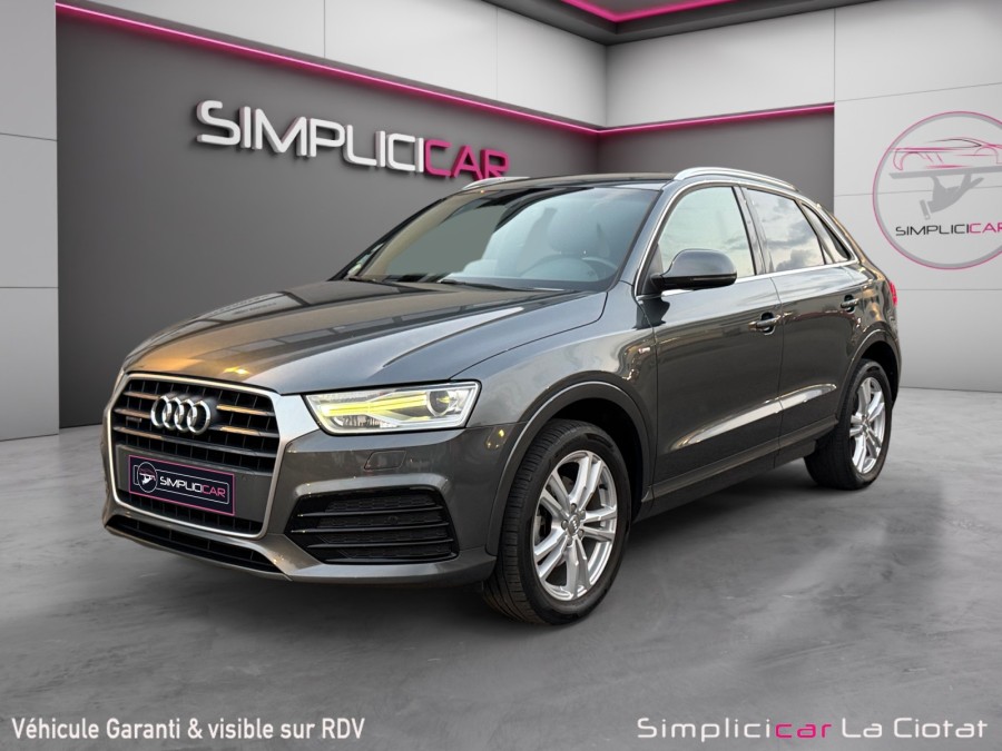AUDI d'occasion Q3 QUATTRO S-LINE de 2017 La Ciotat (13)﻿