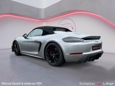 Porsche 718 spyder occasion parc simplicicar liege simplicicar simplicibike france