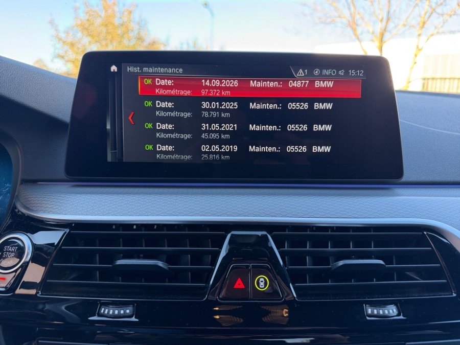BMW d'occasion SERIE 5 540iA xDrive 340ch M Sport Steptronic de 2017