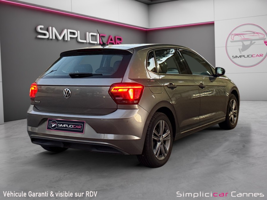 VOLKSWAGEN d'occasion POLO 1.0 TSI 95ch Carat Euro6d-T de 2018 Cannes