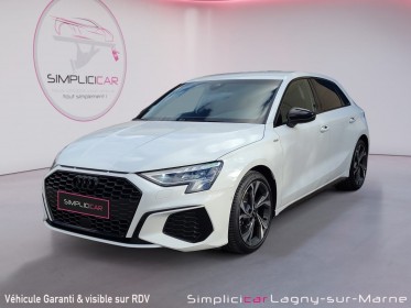 Audi a3 sportback 35 tfsi mild hybrid 150 ch s tronic 7 s line occasion simplicicar lagny  simplicicar simplicibike france