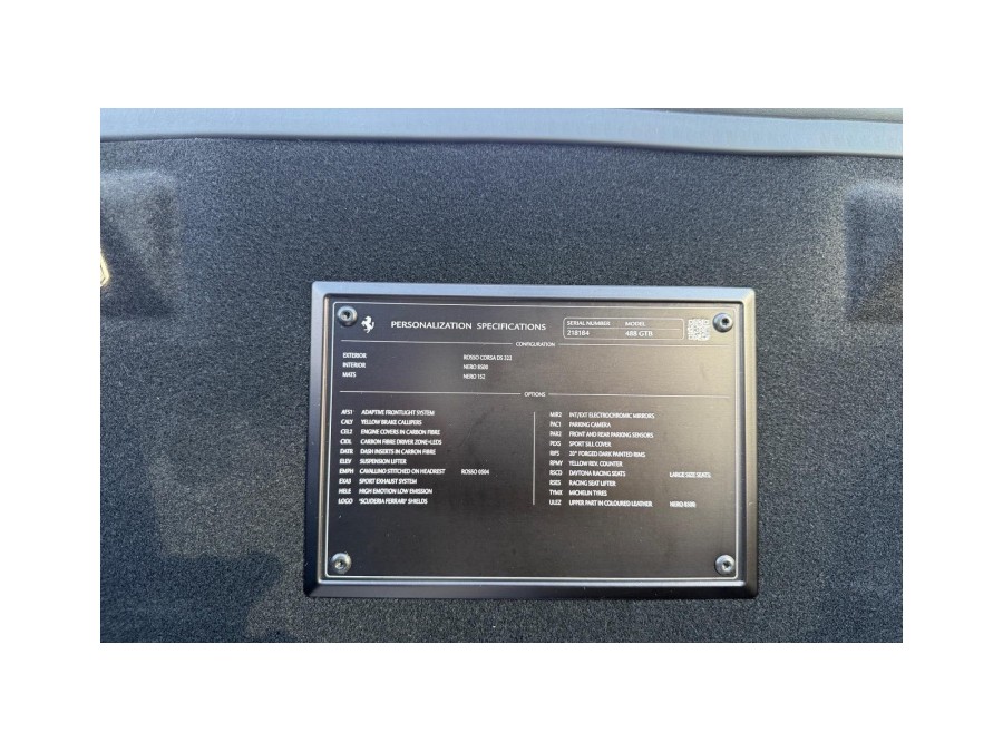 FERRARI d'occasion 488 GTB V8 670 de 2016 Montreuil (93)﻿