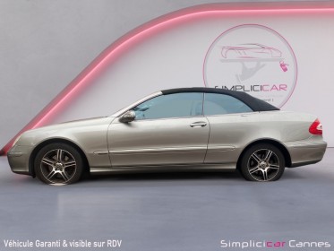 Mercedes classe clk cabriolet 200 avantgarde a occasion cannes (06) simplicicar simplicibike france
