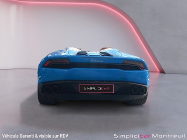 Lamborghini huracan spyder 5.2 v10 lp 610-4 cuir hermes francaise occasion montreuil (porte de vincennes)(75) simplicicar...