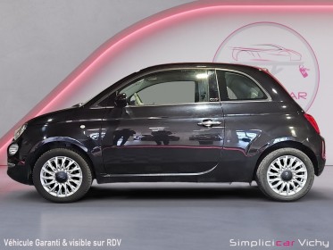 Fiat 500 serie 6 1.2 69 ch lounge cabriolet garantie 12 mois occasion simplicicar vichy simplicicar simplicibike france