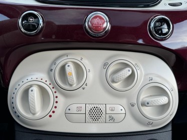 Fiat 500 serie 6 lounge 1.2 69 ch - toit panoramique -grand ecran - radar de recule arrière occasion simplicicar rennes...